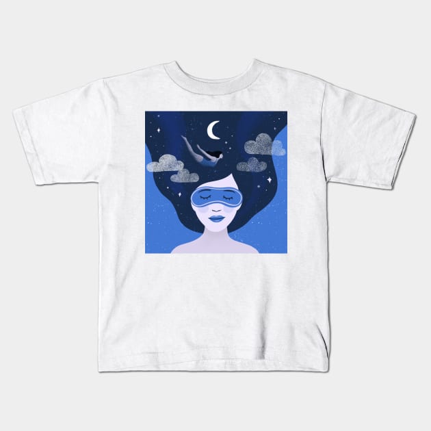 Deep Dive Kids T-Shirt by Salty Siren Studios